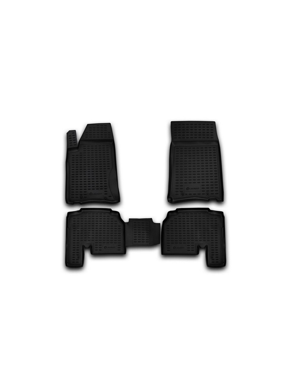 Коврики в салон для SSANG YONG Actyon Sports, 2012- 4 шт. (полиуретан) NLC.61.12.210