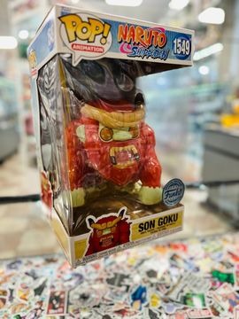 Фигурка Funko POP! Animation Naruto Shippuden Son Goku (Exc) 10" (1549) 76779 (10013160/070424/3118469/2, Вьетнам)