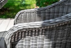 "Фредо" обеденная группа плетеная, цвет графит