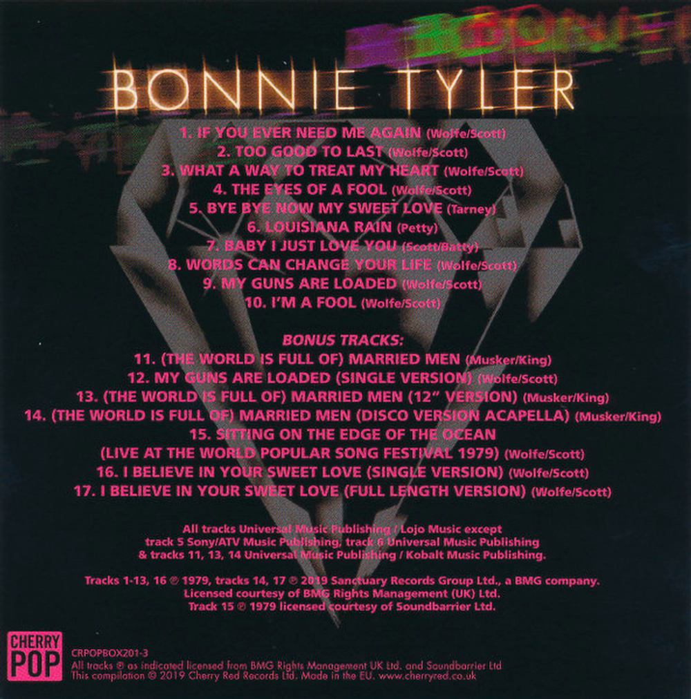 Bonnie Tyler / The RCA Years (4CD)
