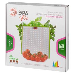 Квантум борд ЭРА FITO-80W-LED-QB Quantum board фитопрожектор полного спектра 80 Вт 3500К
