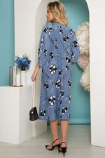 Платье "Нимфа" (серо-голубое) П3605 LT Collection (Акция)