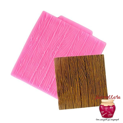 Молд силиконовый "Дерево текстура"