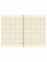 Тетрадь 40 л. в клетку обложка SoftTouch, бежевая бумага 70 г/м2, сшивка, А5 (147х210 мм), ЛИМОНЫ, BRAUBERG, 403771