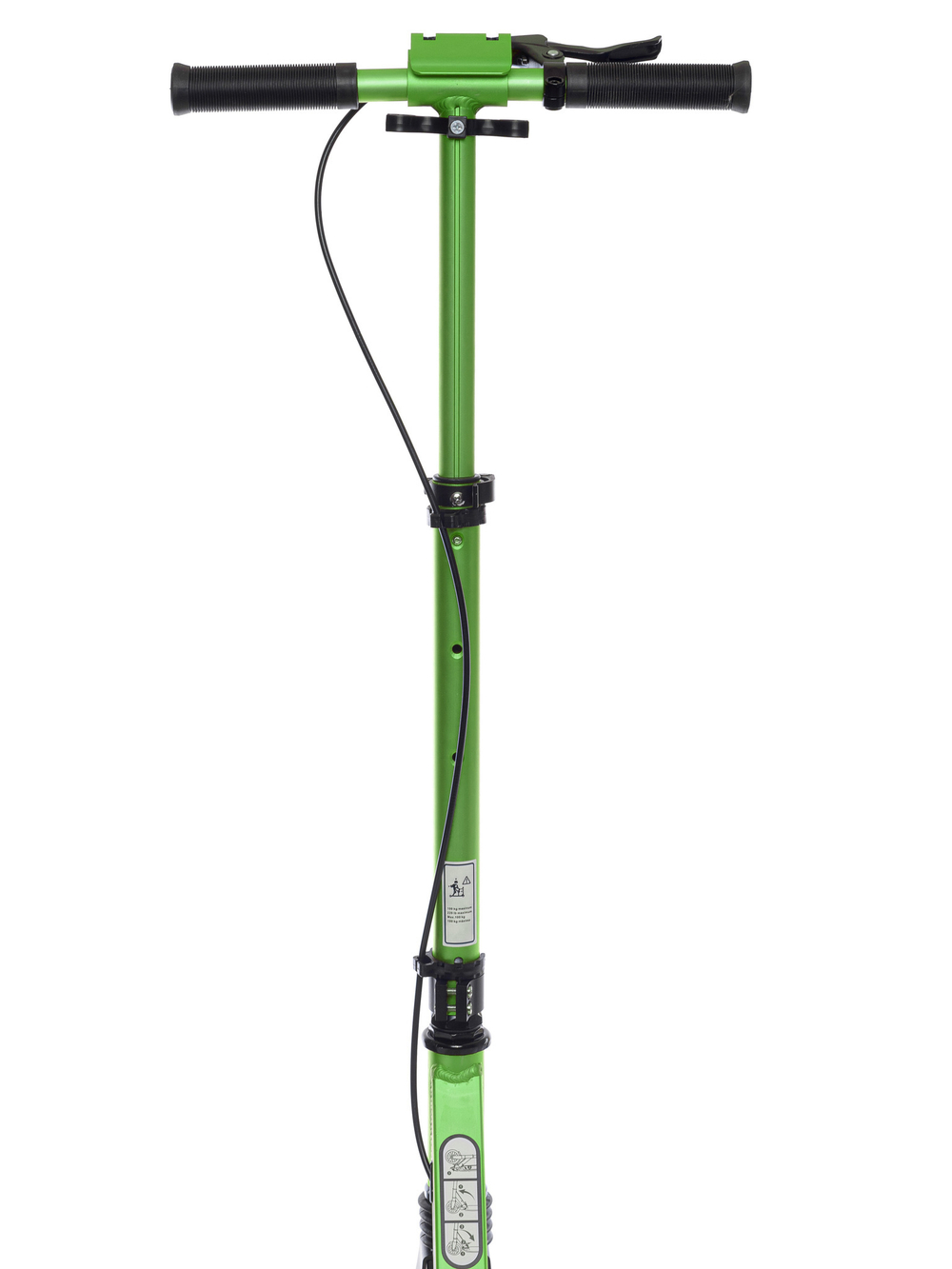 Самокат Urban Scooter Original tm Disc Green Metallic, (2023), с дисковым тормозом, складной, городской, двухколесный
