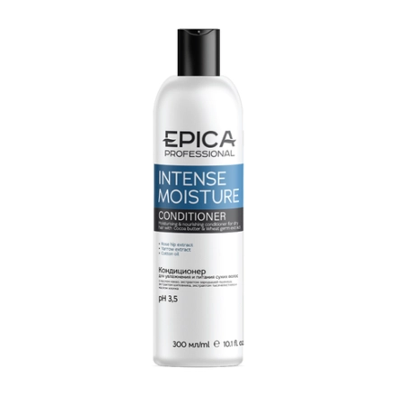 EPICA Professional Кондиционер для увлажнения и питания сухих волос, Intense Moisture, 300 мл