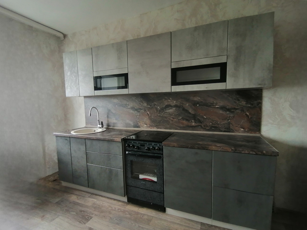 Модульная кухня "Фиджи" Бетон