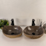 Раковина из речного камня ПАРА! RS-65542 44*33*14 0865