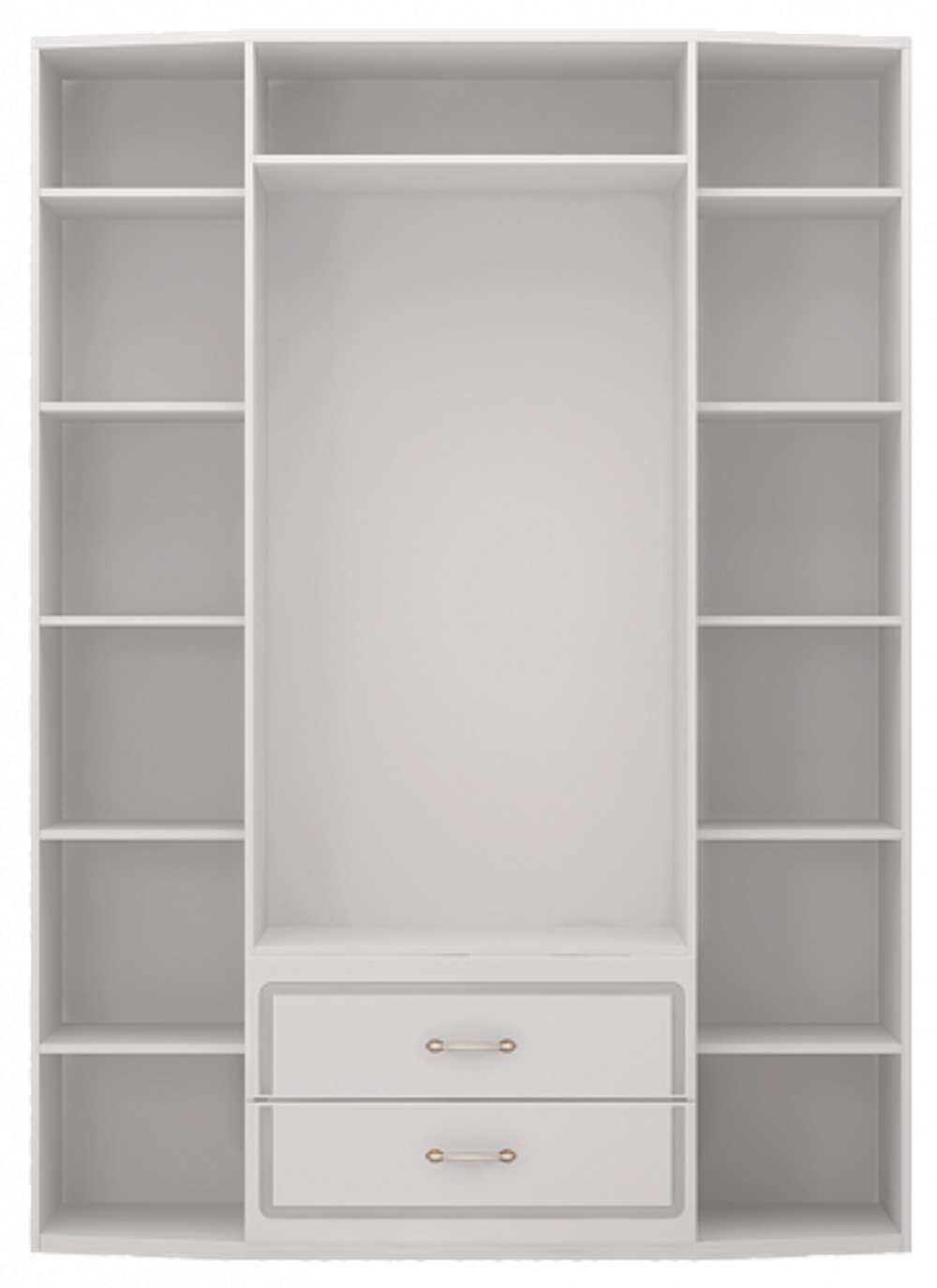 Шкаф для одежды 4-х дверный с ящиками Виктория 02