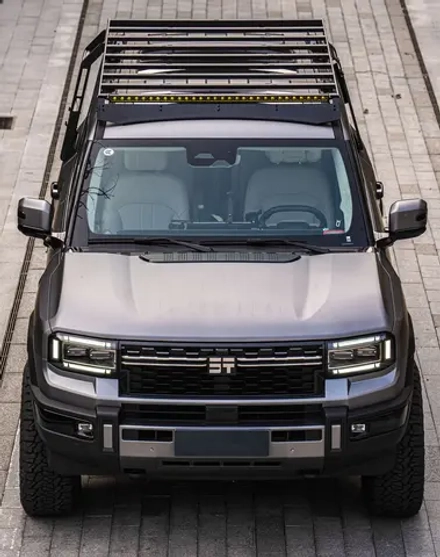 Платформа на крышу с Molle и лестницей для Jetour G700 2025+ Джетур крыша багажник органайзер