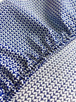 Простынь на резинке перкаль Сказка "Вязание" 160x200 см