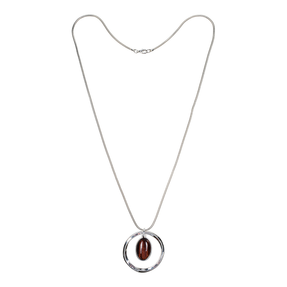 Колье Fiore Luna COFFE AGATE LN5146 BR/S