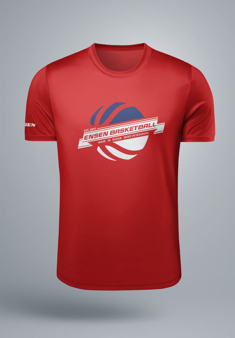 ФУТБОЛКА ENSEN TRN "BASKETBALL EST.2017"