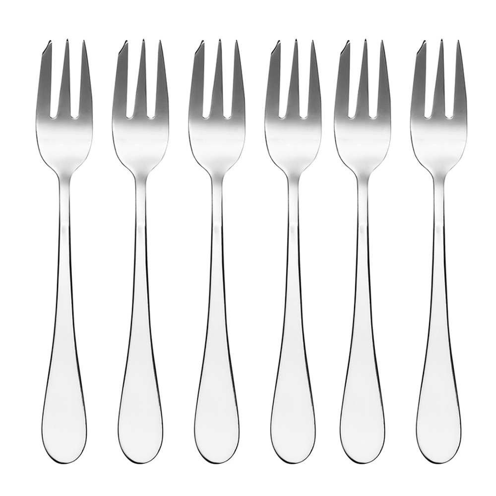 Набор из 6 вилок для пирожных и выпечки Select Viners