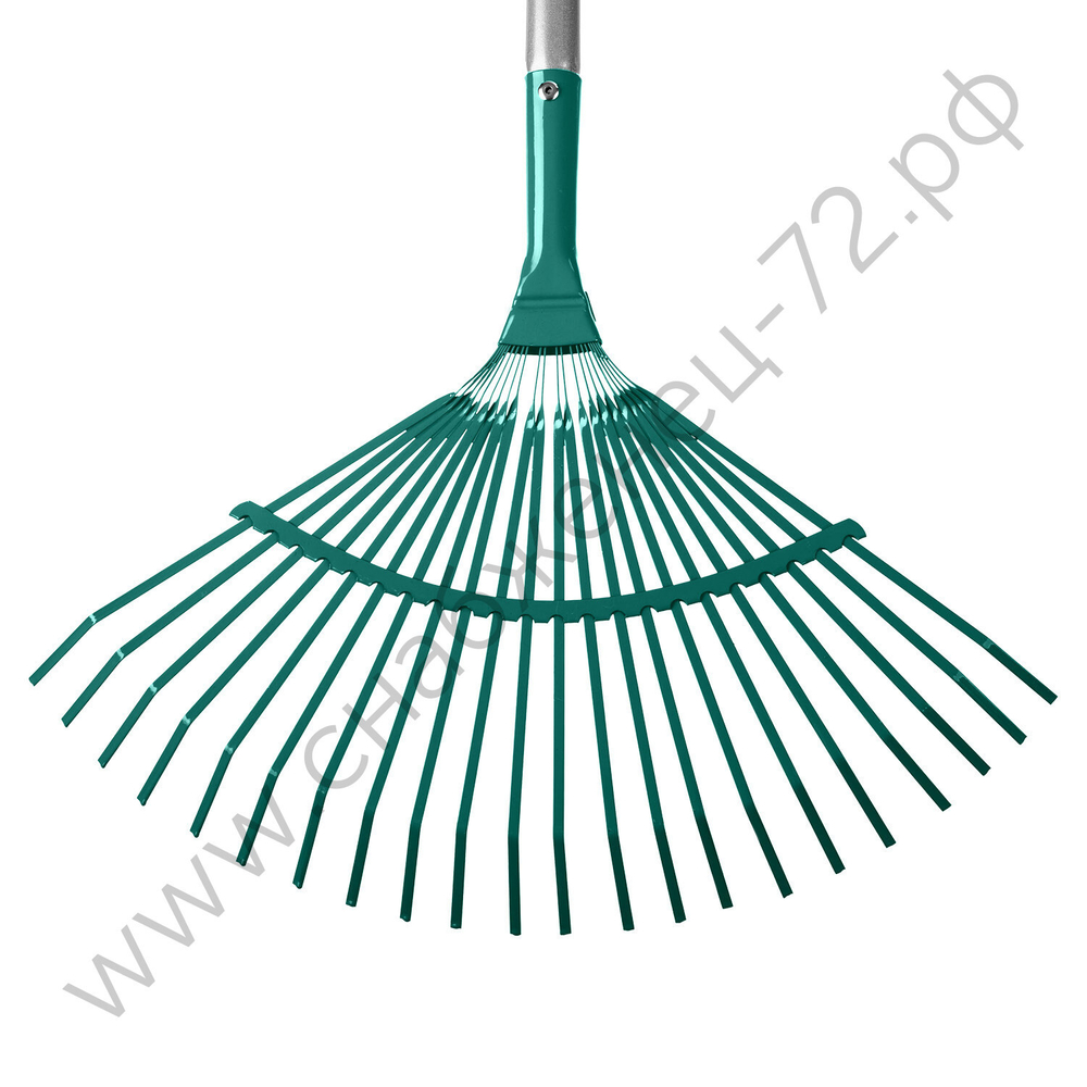 GRINDA PR-40 ALU, 440 х 250 х 1630 мм, 22 плоских зубца, алюминиевый черенок, веерные грабли, PROLine (39586)