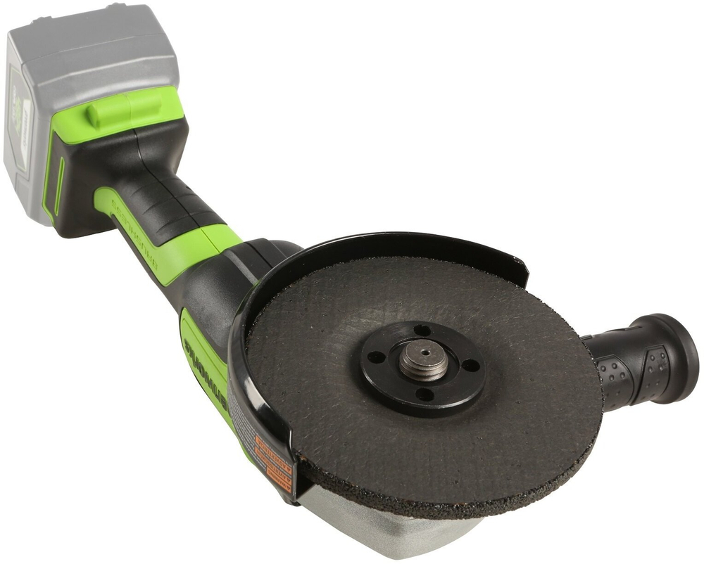 УШМ GREENWORKS 24V,125 мм,10500об/мин,1хАКБ 4Ач/ЗУ,б/щ (3200207UB)