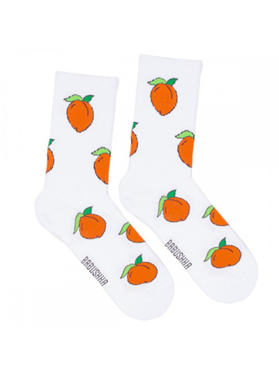 Носки медицинские мужские Babushka, "Персики", белый, 41-45