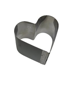 Сердце h-5, d-8см, нержавеющая сталь (Россия)