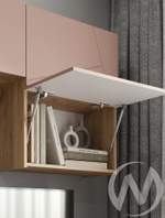 Гостиная ГС-01 Камелия (крафт/шарли пинк MF13)