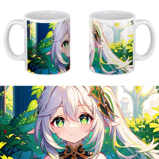 Кружка керамическая Геншин Импакт Genshin Impact Нахида, 330 мл