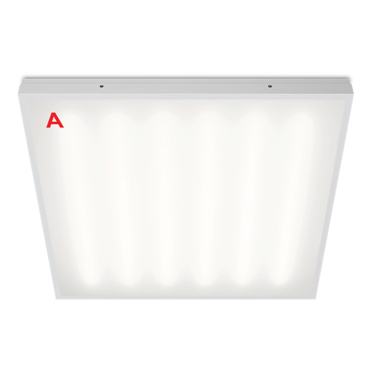 Светильник ЧИСТЫЙ ОФИС ДВО03-041 с БАП EM1 54Вт 5000К IP54 Матовый 6000лм 595х595х48мм WOLTA PRO