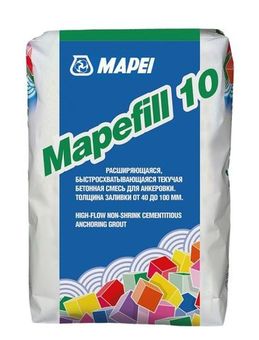 Mapei Mapefill 10 цементный раствор для анкеровки 25кг