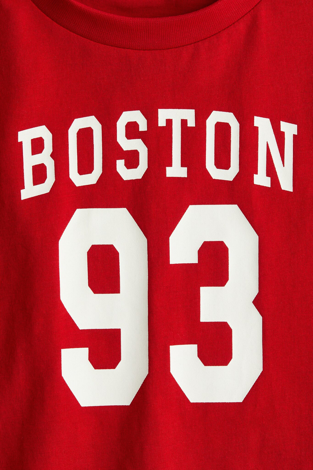 H&M Футболка с принтом, красный