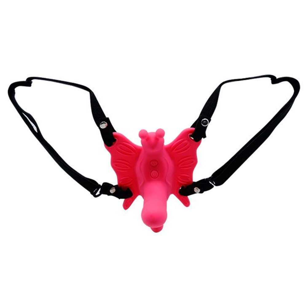 Стимулятор клитора Baile BW-022045W на ремешках, 6,5 см