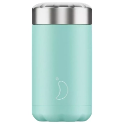Chilly's Bottles - Термос Pastel 500мл на ужин Зеленый / артикул   F500PAGRN  / GTIN 5056243501885