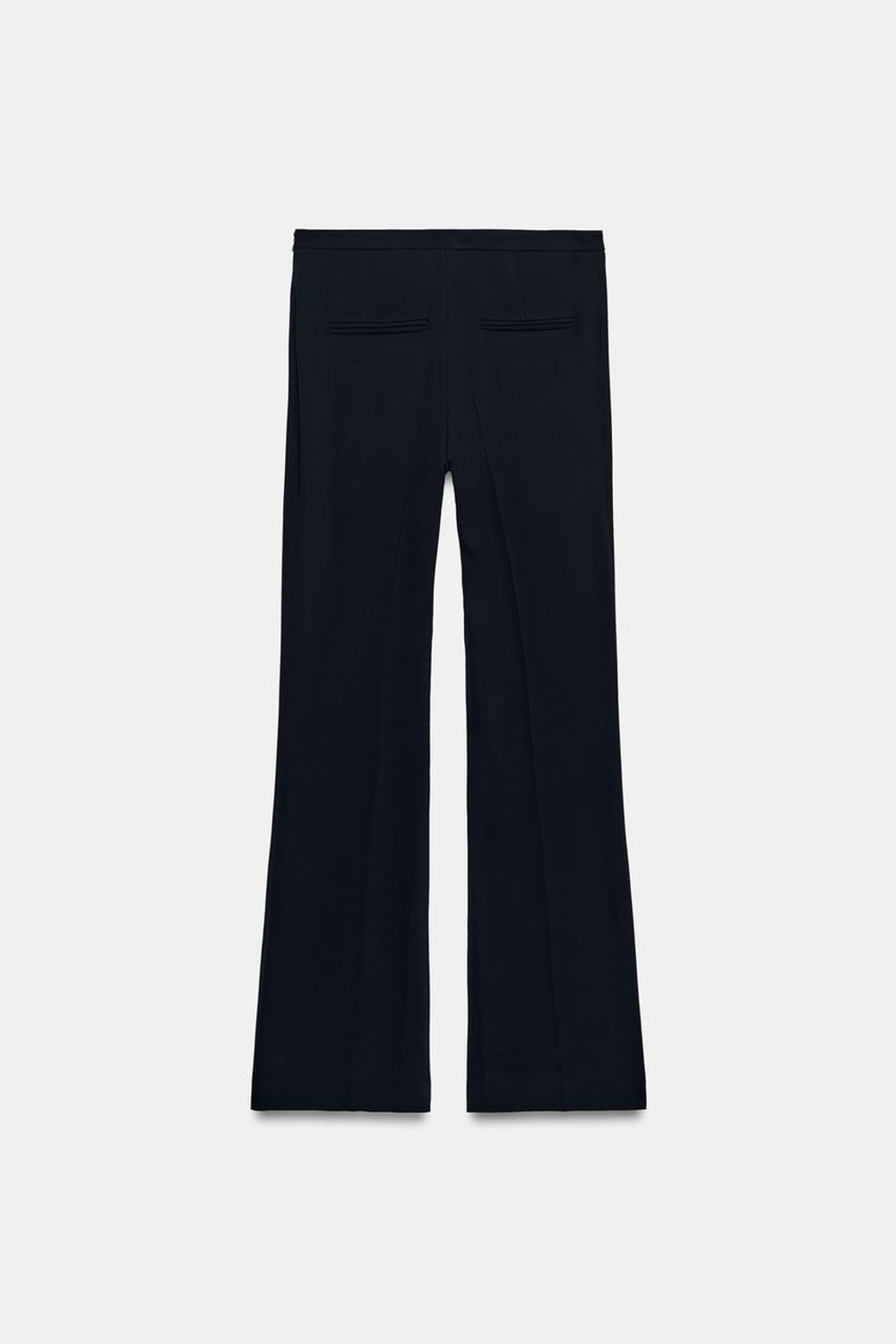 ZARA СВОБОДНЫЕ БРЮКИ — ZW COLLECTION, МОРСКОЙ СИНИЙ