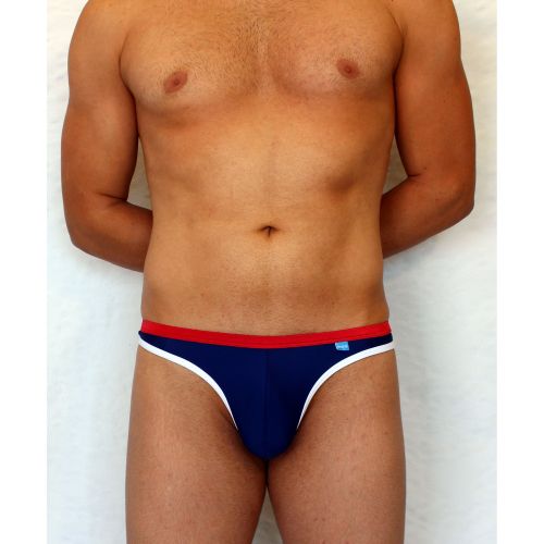 Мужские плавки тонги темно-синие Boefje