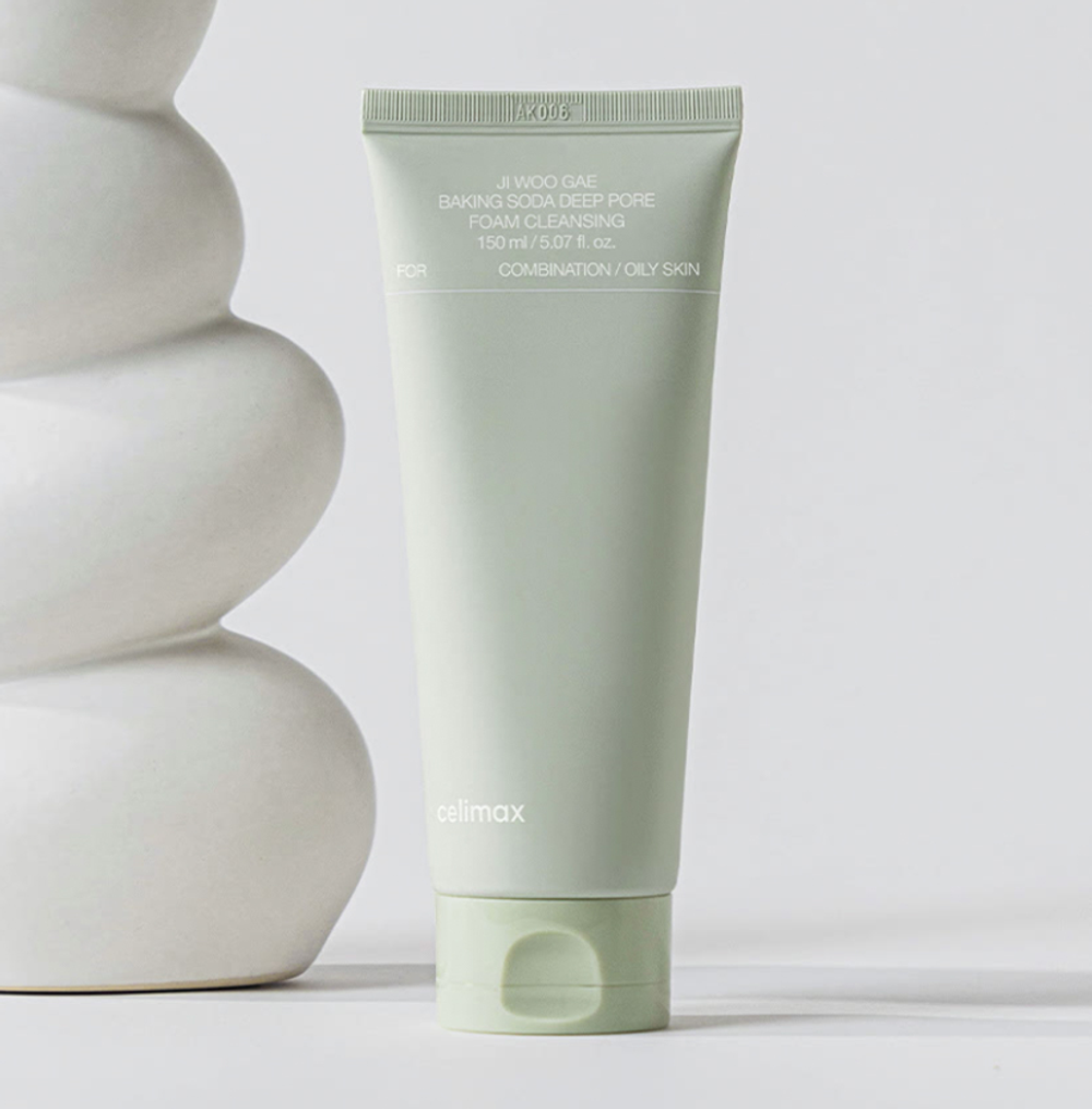 Celimax Пенка для умывания с центеллой против акне - Jiwoogae cica BHA acne foam cleansing, 150мл