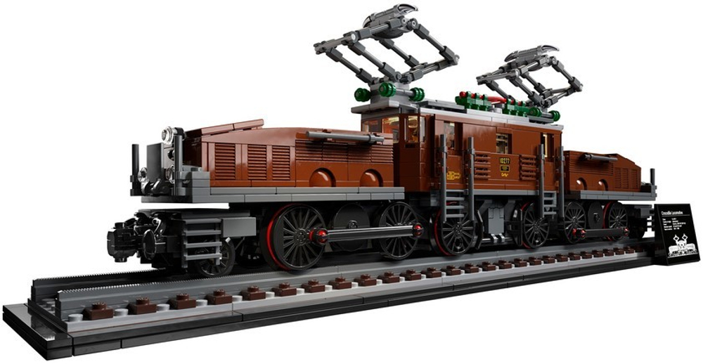 LEGO Creator Expert: Локомотив Крокодил 10277 — Crocodile Locomotive — Лего Креатор Создатель Эксперт