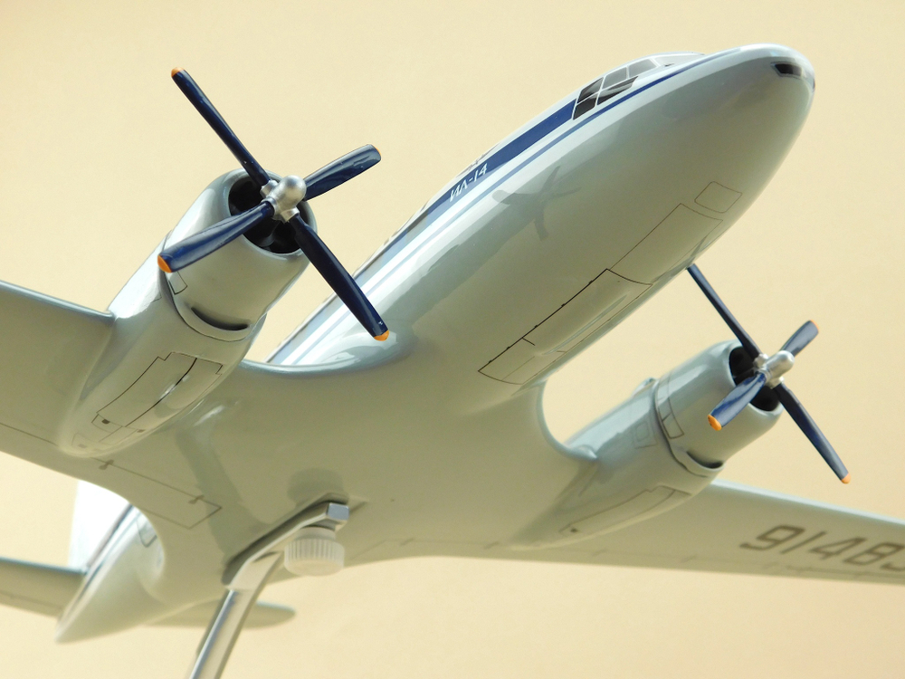 Модель самолета Ил-14 (М1:72, Аэрофлот СССР-91483)