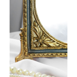 Зеркало настольное, под старину 17x2x18см