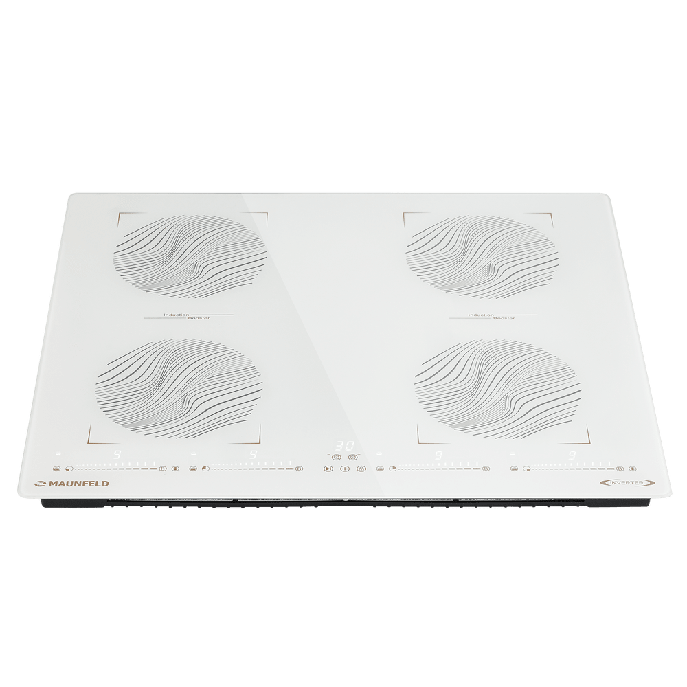 Встраиваемая индукционная варочная панель Maunfeld CVI594SB2WHF Inverter