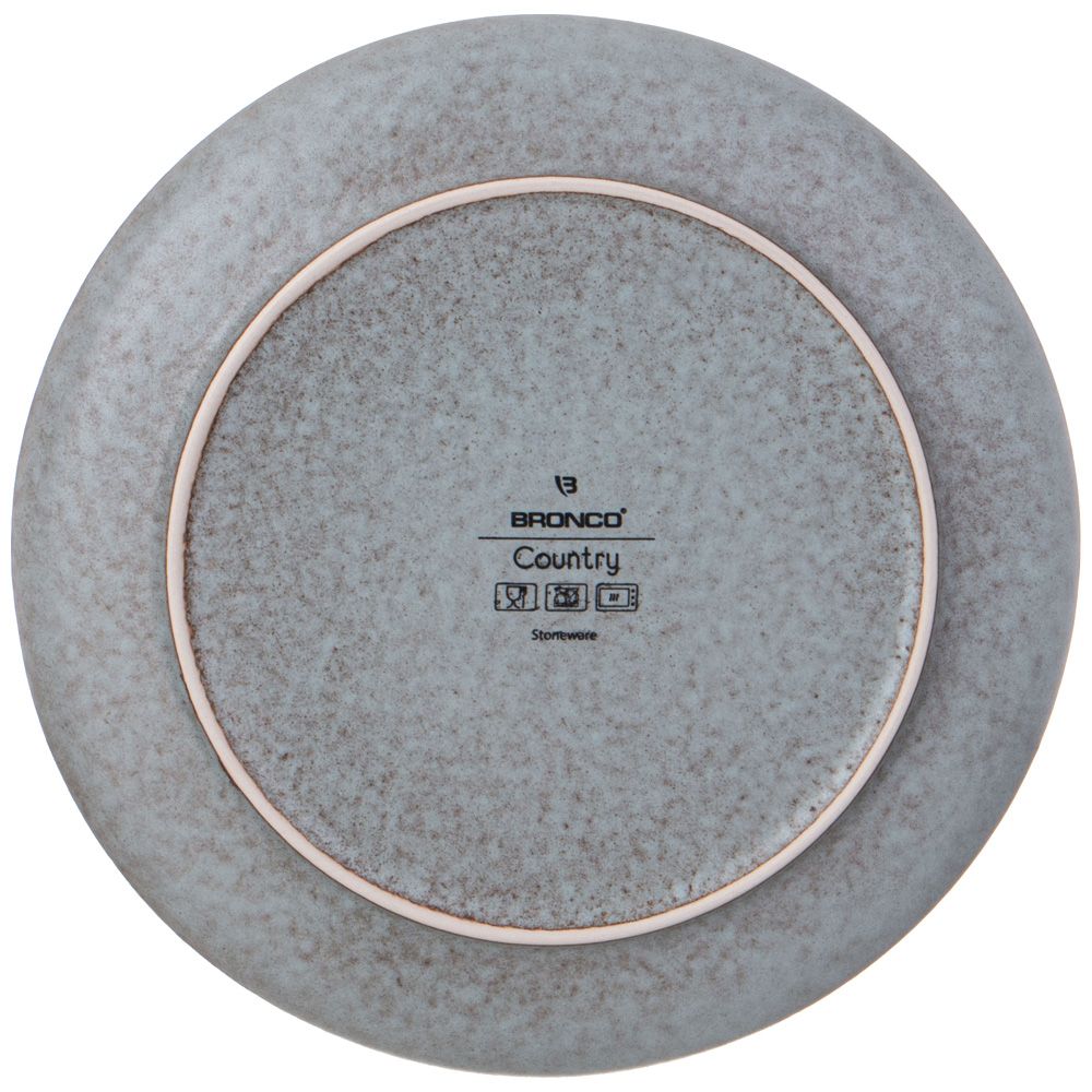 ТАРЕЛКА ОБЕДЕННАЯ BRONCO "COUNTRY SIDE" 26,5 СМ (КОР=12ШТ.)