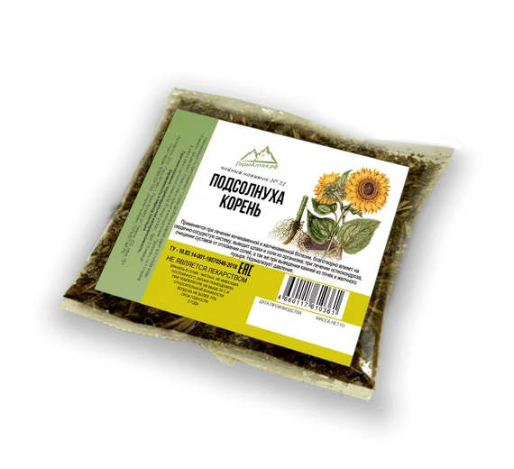 Подсолнуха корень 50 гр - травяной сбор №31