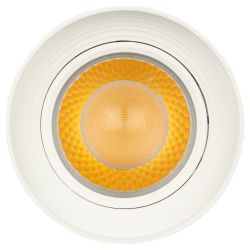 Трековый светильник однофазный ЭРА TR59-3030 WH светодиодный 30Вт 3000К белый