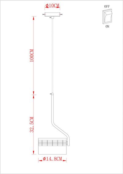 Подвесной светодиодный светильник Arte Lamp Mosaic A2094SP-1BK