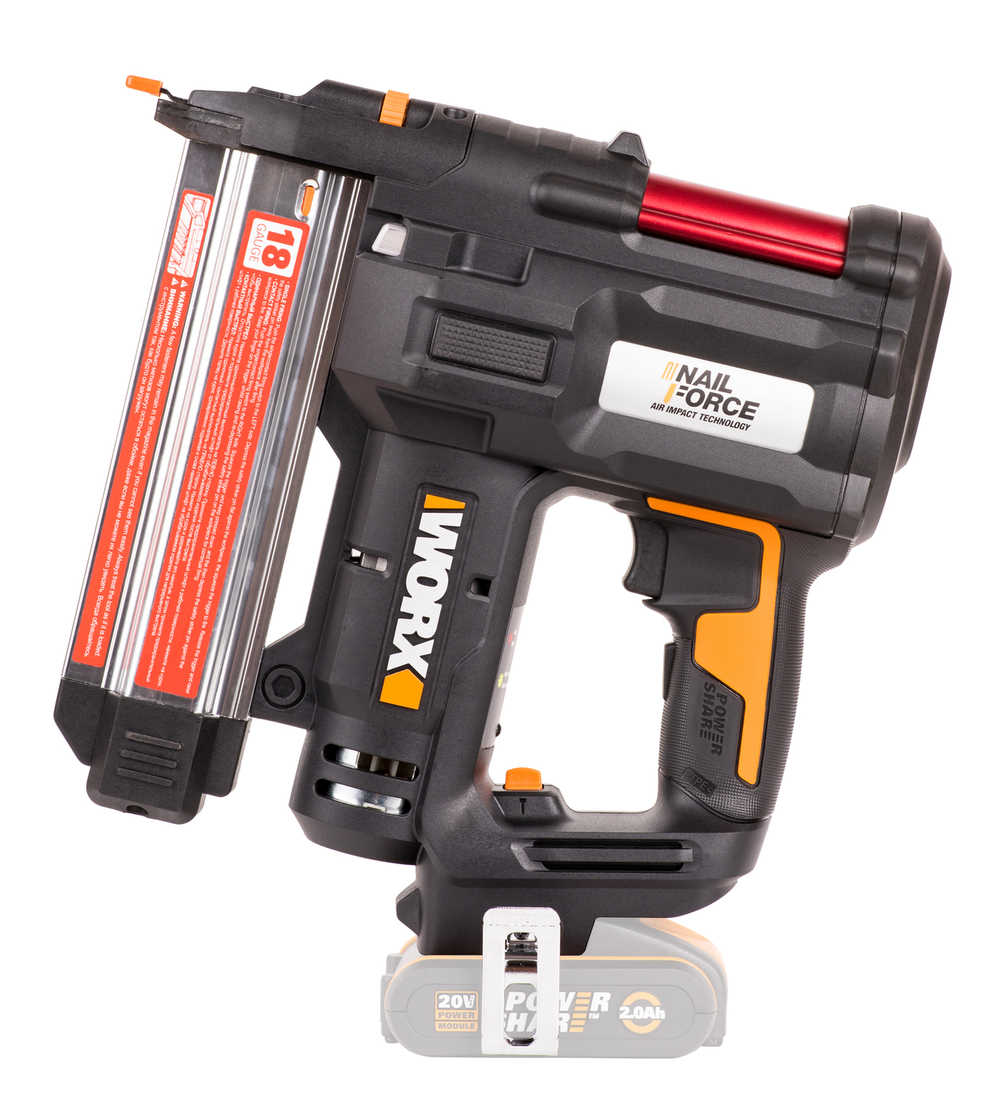 Аккумуляторный Гвозде-скобозабиватель WORX WX840.9 20В