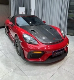 Карбоновый обвес переделка в GT4 для Porsche 718 982 Cayman/Boxster 2016+ Порше