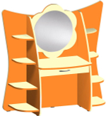 Трюмо игровое "Бабочка"