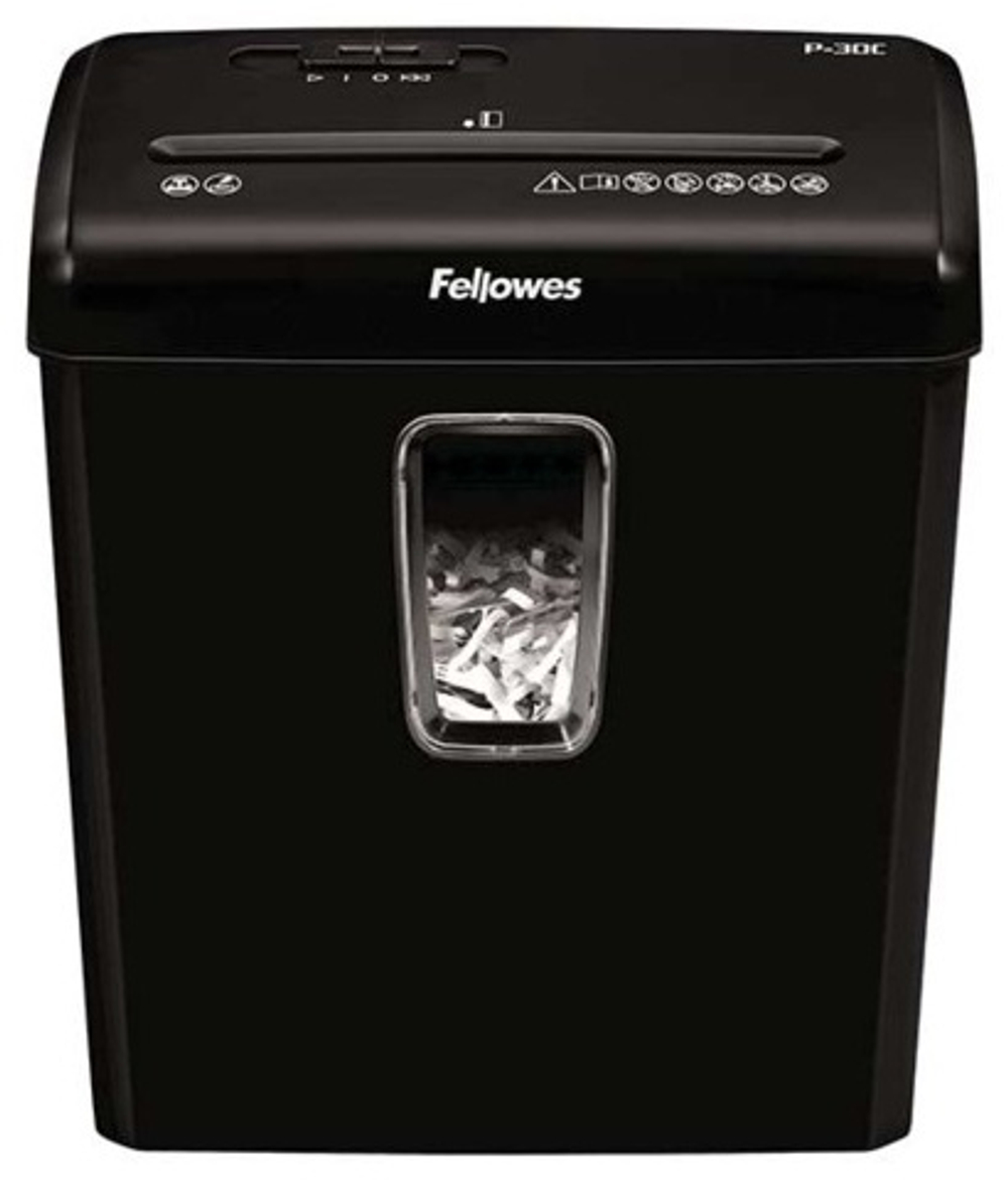 Уничтожитель документов Fellowes Powershred P-30C черный