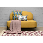 Ковер из хлопка бордового цвета Argyle Ethnic 160х230 см