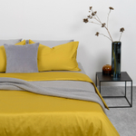 Подушка декоративная из хлопкового бархата серого цвета из коллекции essential, 45х45 см