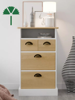 Комод деревянный Тэа с полкой из сосны, 4 ящика