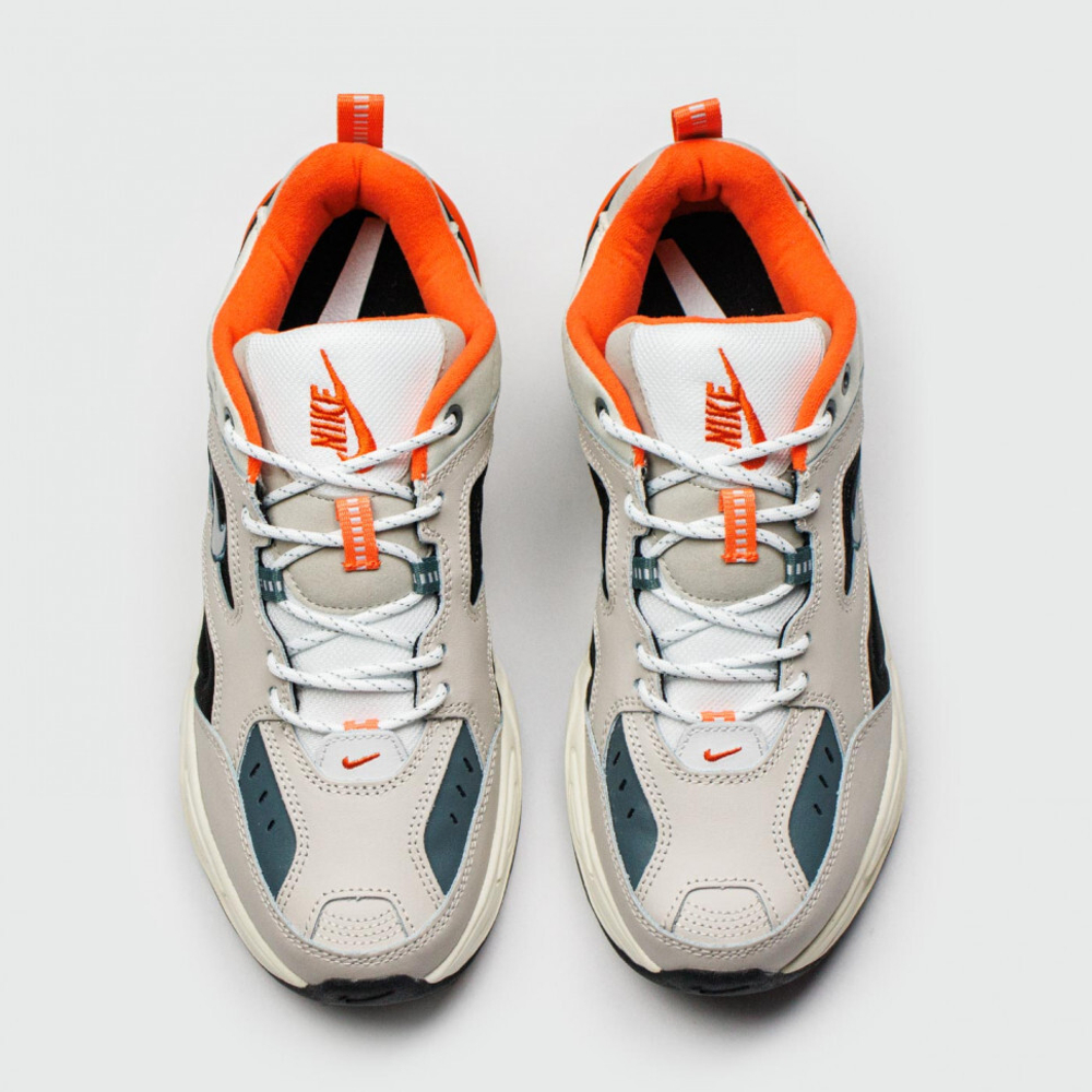 кроссовки Nike M2K Tekno Grey / Green / Orange