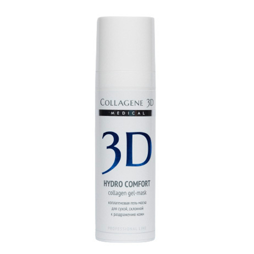 Коллагеновая маска для сухой и раздраженной кожи Medical Collagene 3D Hydro Comfort (проф) 130мл