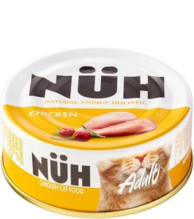 Нюх (NUH) беззерновой влажный для взрослых кошек Цыплёнок 100гр.
